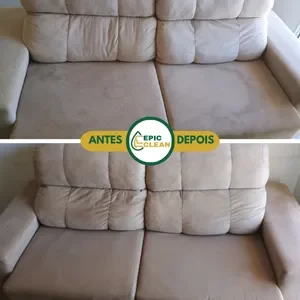 Higienização de sofá